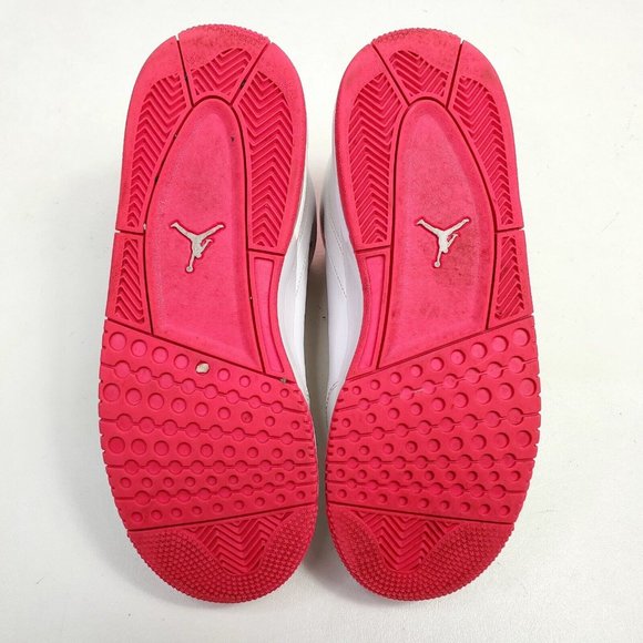 Jordan Flight Origin 2 Girls Shoes Size 7.5Y White Pink Sneakers 718075-100 - Picture 3 of 10